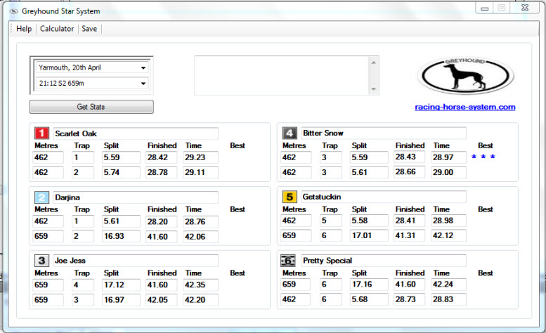 free horse racing algorithm software